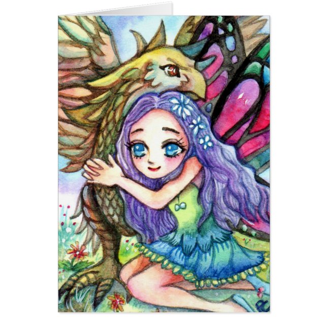 グリフィンと妖精 (正面)