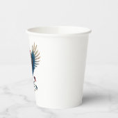 グリフィンと月 紙コップ (左)