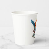 グリフィンと月 紙コップ (右)