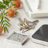 グリフィンの切り分けられたレリーフ、浮き彫りの葬儀の壷 キーホルダー (側面)