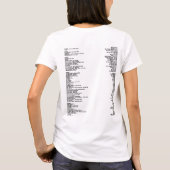 グリフィンの家族会2019年-レディースXS - 2XL Tシャツ (裏面)