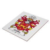 グリフィンの家紋 タイル (側面)