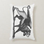 グリフィンの枕 アクセントクッション (正面(垂直))
