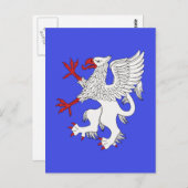 グリフィンの激しい論争 ポストカード (正面/裏面)