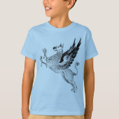 グリフィンの青はtをからかいます tシャツ (正面)