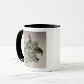 グリフィンの頭部、大がまの付属品の片、f マグカップ (正面左)