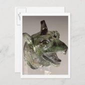 グリフィンの頭、コーランドアタッチメントの断片、f ポストカード (正面/裏面)