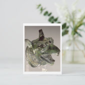 グリフィンの頭、コーランドアタッチメントの断片、f ポストカード (スタンド正面)