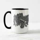 グリフィンを戦う巨獣 マグカップ (左)