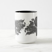 グリフィンを戦う巨獣 マグカップ (中央)