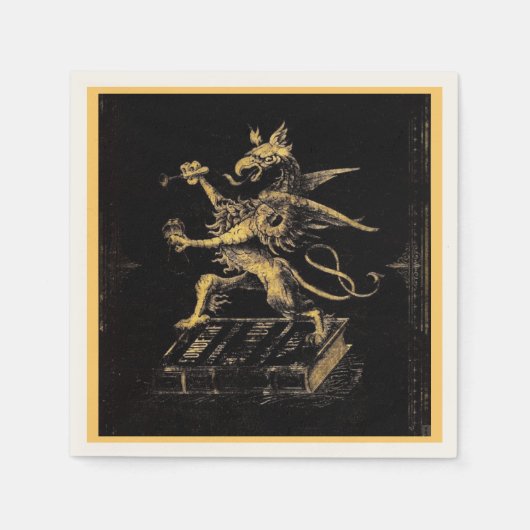 グリフィンカクテルナプキン スタンダードカクテルナプキン (正面)