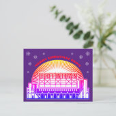 グリフィンタウンのはがきからメリークリスマス ポストカード (スタンド正面)