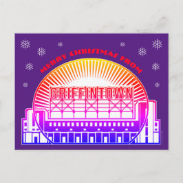 グリフィンタウンのはがきからメリークリスマス ポストカード