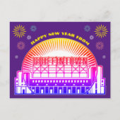 グリフィンタウンはがき新年おめでとう ポストカード (正面)