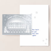 グリフィンタウンフォイルカードからのメリークリスマス 箔カード (ディスプレー)