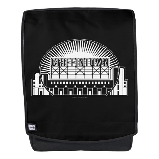 グリフィンタウンランドマーク バックパック (正面)