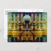 グリフィンテールはがきき ポストカード (正面/裏面)