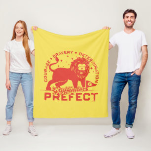 グリフィンドール™の生徒会バッジ フリースブランケット