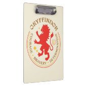 グリフィンドール™レッドライオンハウスプライドバッジ クリップボード (右)