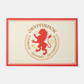 グリフィンドール™レッドライオンハウスプライドバッジ ドアマット (正面)