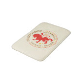 グリフィンドール™レッドライオンハウスプライドバッジ バスマット (アングル)