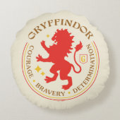 グリフィンドール™レッドライオンハウスプライドバッジ ラウンドクッション (裏面)
