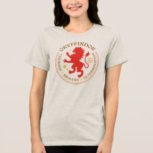 グリフィンドール™ レッドライオン寮の誇りバッジ トライブレンドＴシャツ