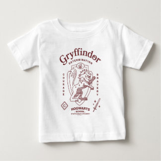 グリフィンドール™ 決意 勇気 勇胆 エンブレム ベビーTシャツ
