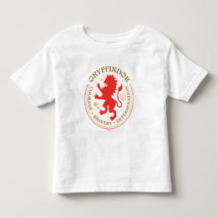 グリフィンドール™ 赤い獅子の寮の誇り バッジ トドラーTシャツ