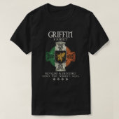 グリフィンファミリーアイルランドGriffin姓 Tシャツ (デザイン正面)