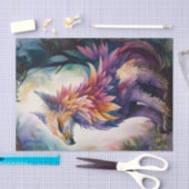 グリフィンフォレストウォーターカラーアート 薄葉紙 (クラフト)