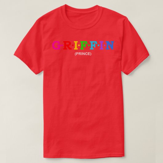 グリフィンプリンス1 Tシャツ (デザイン正面)