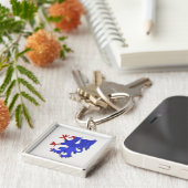 グリフィンラパントazure キーホルダー (側面)