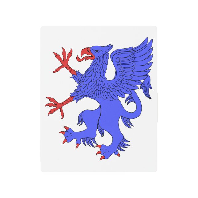 グリフィンラパントazure メタルプリント (正面)