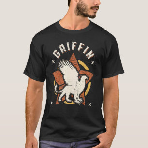グリフィンヴィンテージレトロクラシック Tシャツ
