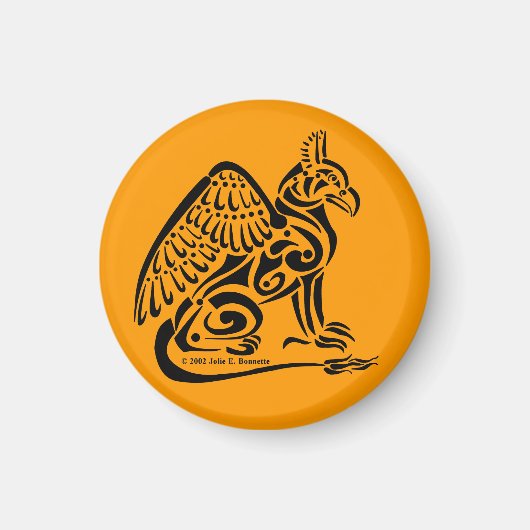 グリフィン丸磁石 マグネット (正面)