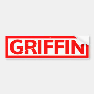 グリフィン切手 バンパーステッカー