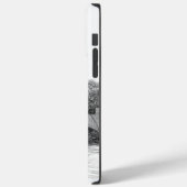 グリフィン彫刻(モノクロ) Case-Mate iPhoneケース (裏面 / 左)