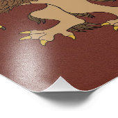 グリフィン横行 フォトプリント            (角)