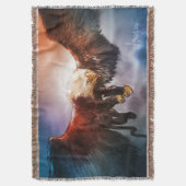 グリフィン毛布 スローブランケット (正面縦)