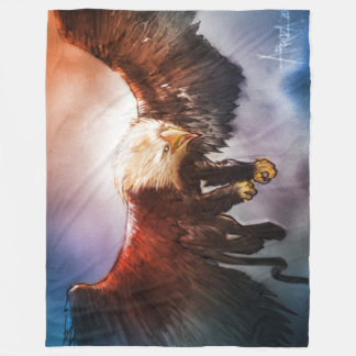 グリフィン毛布 フリースブランケット