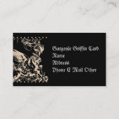 グリフィン神話の生き物プロファイルカード 名刺 (裏面)