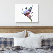 グリフィン キャンバスプリント (インサイチュ (寝室))