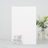 グリフィン/ゴシック文房具 便箋 (スタンド正面)