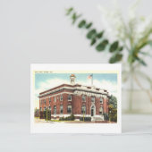 グリフィン，ジョージア，ヴィンテージ・トラベルの市庁舎 ポストカード (スタンド正面)