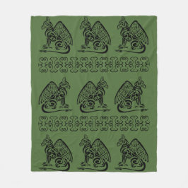 グリフィン フリースブランケット