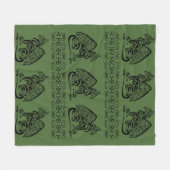 グリフィン フリースブランケット (正面(横))