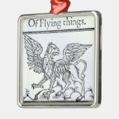 グリフィン メタルオーナメント (左)