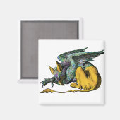 グリフィン – 青： マグネット (正面/裏面)