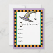 グリフォンウィッチ招待状 (裏面)